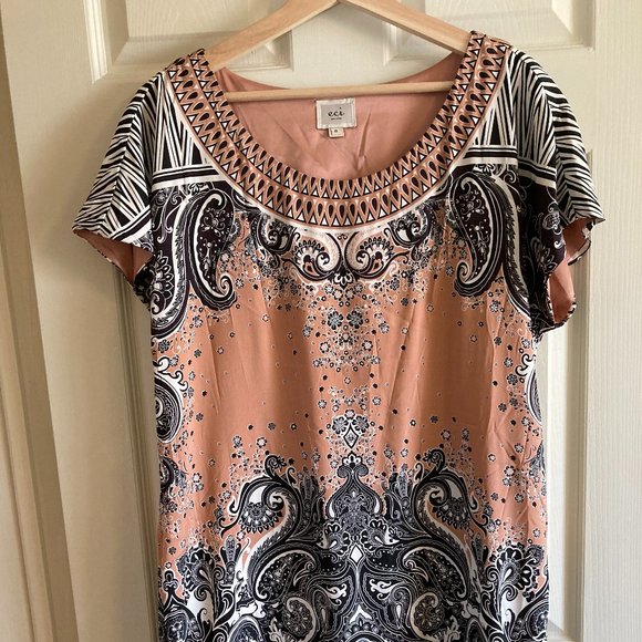 eci New York - Silk Shift Dress -  EUC - Picture 1 of 7